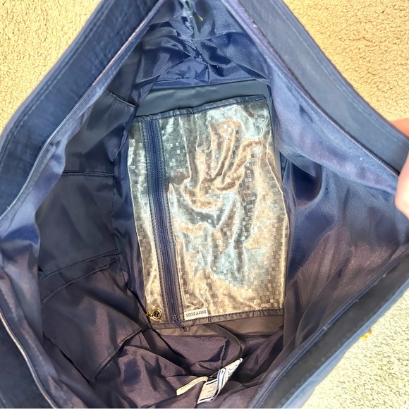 Vintage Babies Alley Navy Blue Diaper Bag - Picture 5 of 10